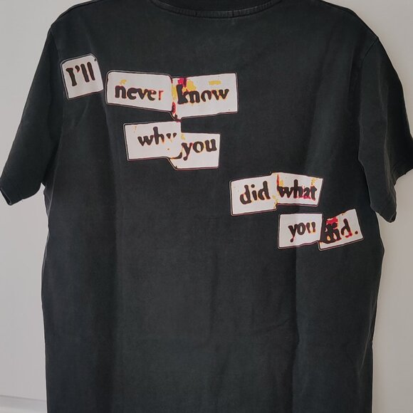 Aelfric Eden Distorted Portrait Graphic Oversized Tee, XS (Unisex) - Picture 3 of 6